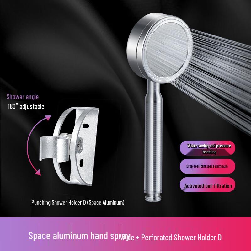 ZISIZ High-Pressure Shower Head Set