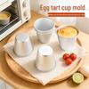 Aluminum Chiffon Cupcake & Egg Tart Molds for Pudding and Jelly Baking