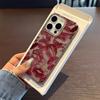 Ultra Slim Phone Case For Iphone 14 16 17 Air 15Plus 12 13 11 Pro Max Protective Thin Shell Sexy Red Lips Durable Flexible Cover