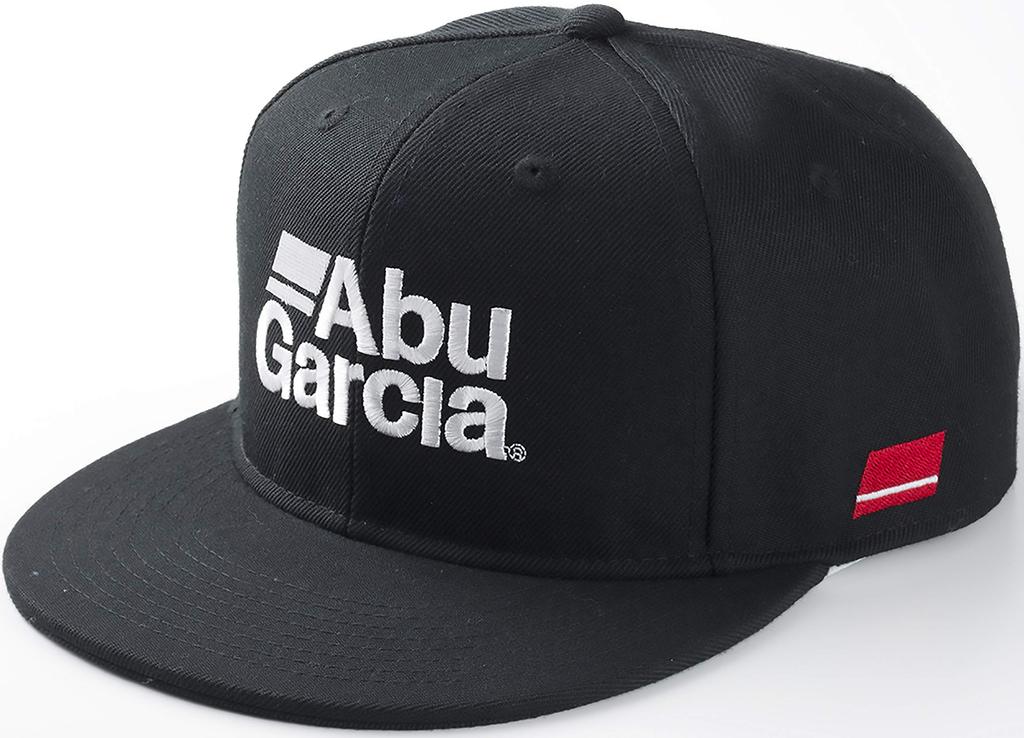 AbuGarcia Flat Bill Cap Black