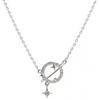 925 Silver Cubic Star Universe Necklace