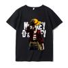 ONE PIECE T-shirt Aslo Luffy Sauron Short Sleeve Male Anime Cartoon Ins Loose Japanese Printed T-Shirt Y2K