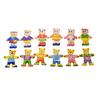 Bear Dress Changing Puzzle Wooden Learning Creative Toys Puzzle