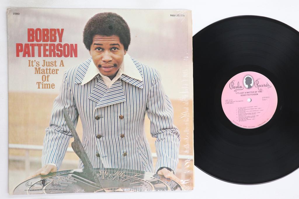 LP Record BOBBY PATTERSON - It's Just A Matter Of Time LPS2215 PAULA RECORDS 1972 US Soul/Funk Used