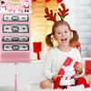2026 Christmas Cash Gift Envelope 10-Slot Surprise Holder Festive Card Cash Wallet Personalized Gifts Fancy Red Tassel for Family Friends