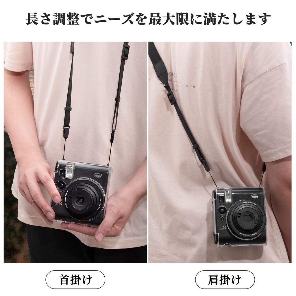 Rieibi FUJIFILM instax mini99 Hülle, instax mini99 Hülle, Sofortbildkamera mini99 Hülle, instax Film, instax mini99 Kameratasche, instax Kamera Schutz