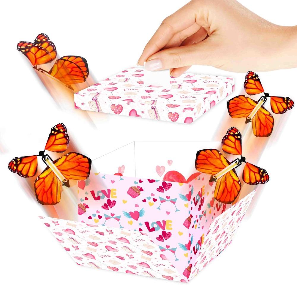 Anniversary Creative Bounce Box Happy Birthday DIY Folding Paper Box  New Year Gift