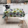 Colorful Owl Tablecloth Perfect Addition for Your Dining Room Decor!