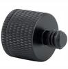 Adapter sleeve reduction 1/4" to M5 tripod black for 20 mm tripod