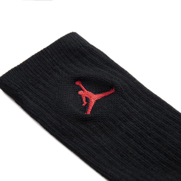 Jordan Socks 3 Pack Jet Black Children Aged 3 7 Years Old JD2433091GS-001