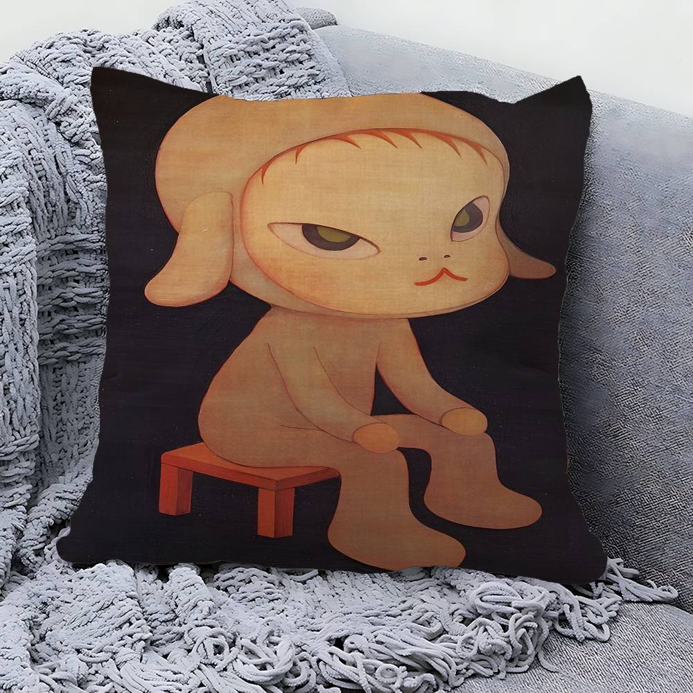 Yoshitomo Nara Dream Doll Stitch Lucky Dragon pillow cover sofa cushion cover home room decoration children gift