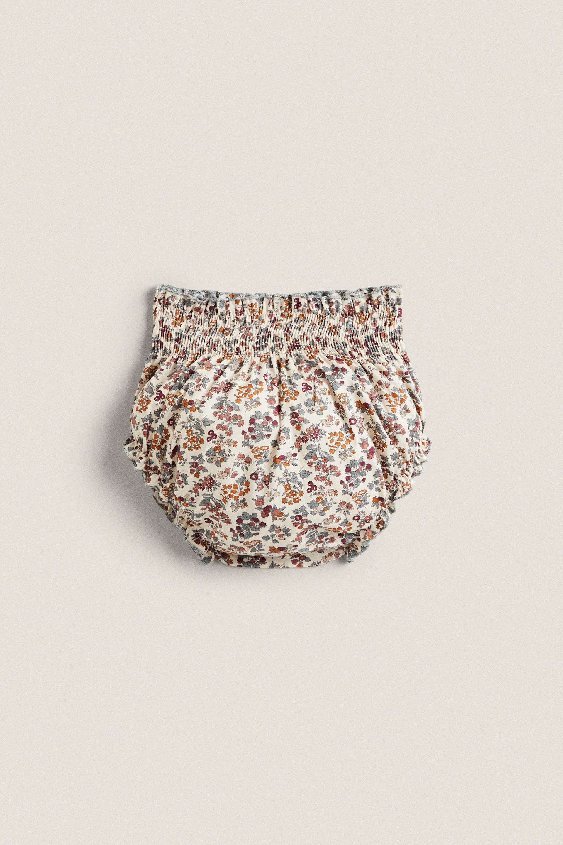 

ДЕТСКИЕ БЛУМЕРЫ С ЦВЕТОЧНЫМ ПРИНТОМ