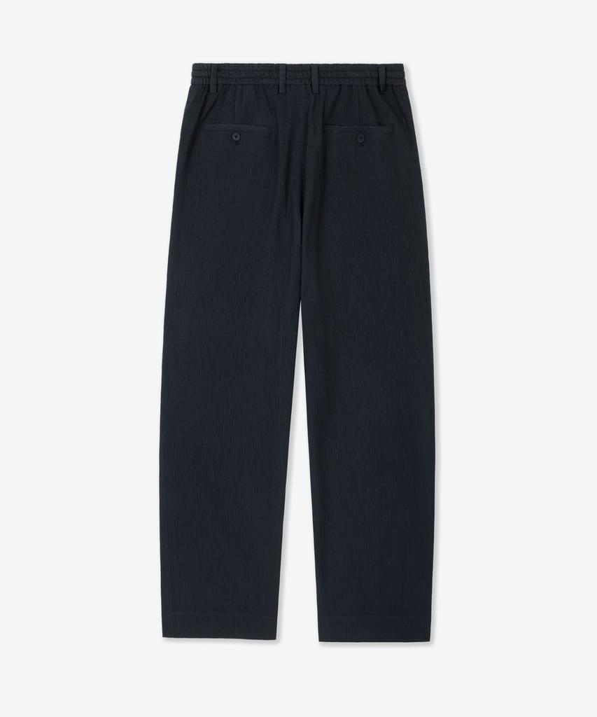 Tienjiti Kinoshita Seersucker Tapered Pants (Navy) Tnpa6E206N2