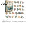 Holiday Party Favors 2026 Ocean Pearl Turtle Advent Calendar, 24 Day Christmas Countdown Blind Family Activity Box, Cute Marine Tortoise Ornaments,