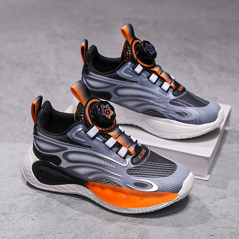 New Fashion Boys Girls Kid's 4 Seasons Buffer Cushion Casual Sneakers Child's Tennis Sport Running Jogging Shoes