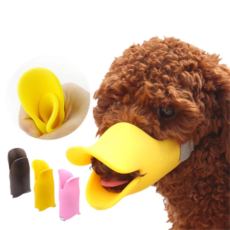 dog duck muzzle