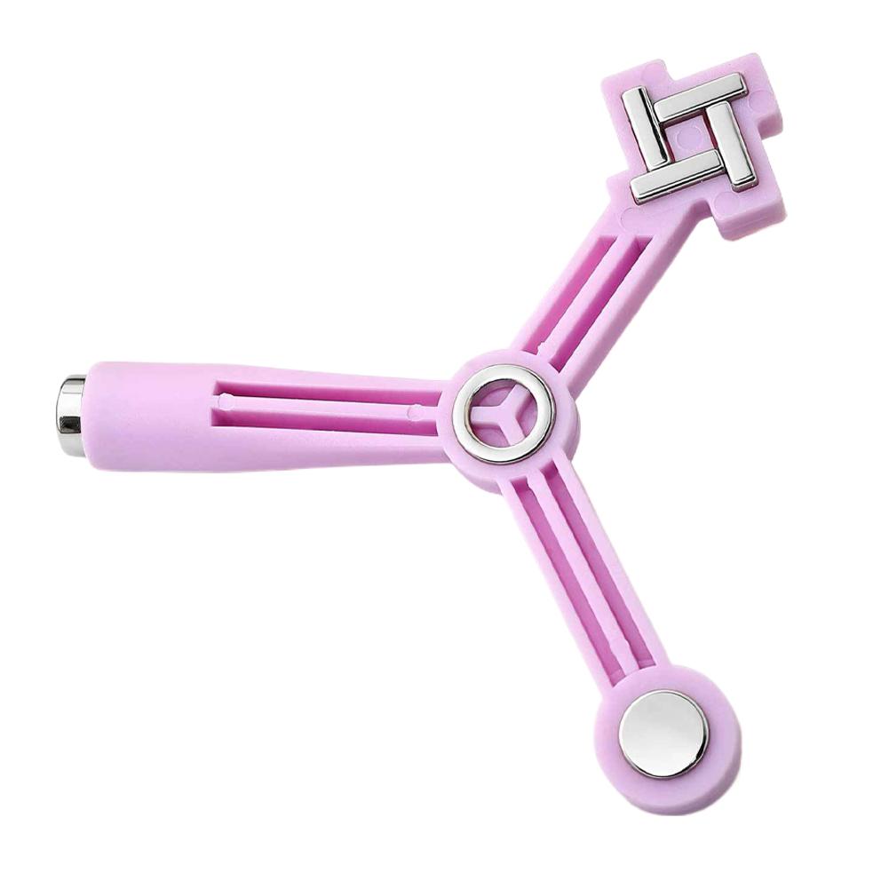 4-in-1Cat Eye Nail Magnet Stick Windmill Multi-functional Strong Magnetic Wand for Flower Side Cross Pattern DIY Gel Polish Tool