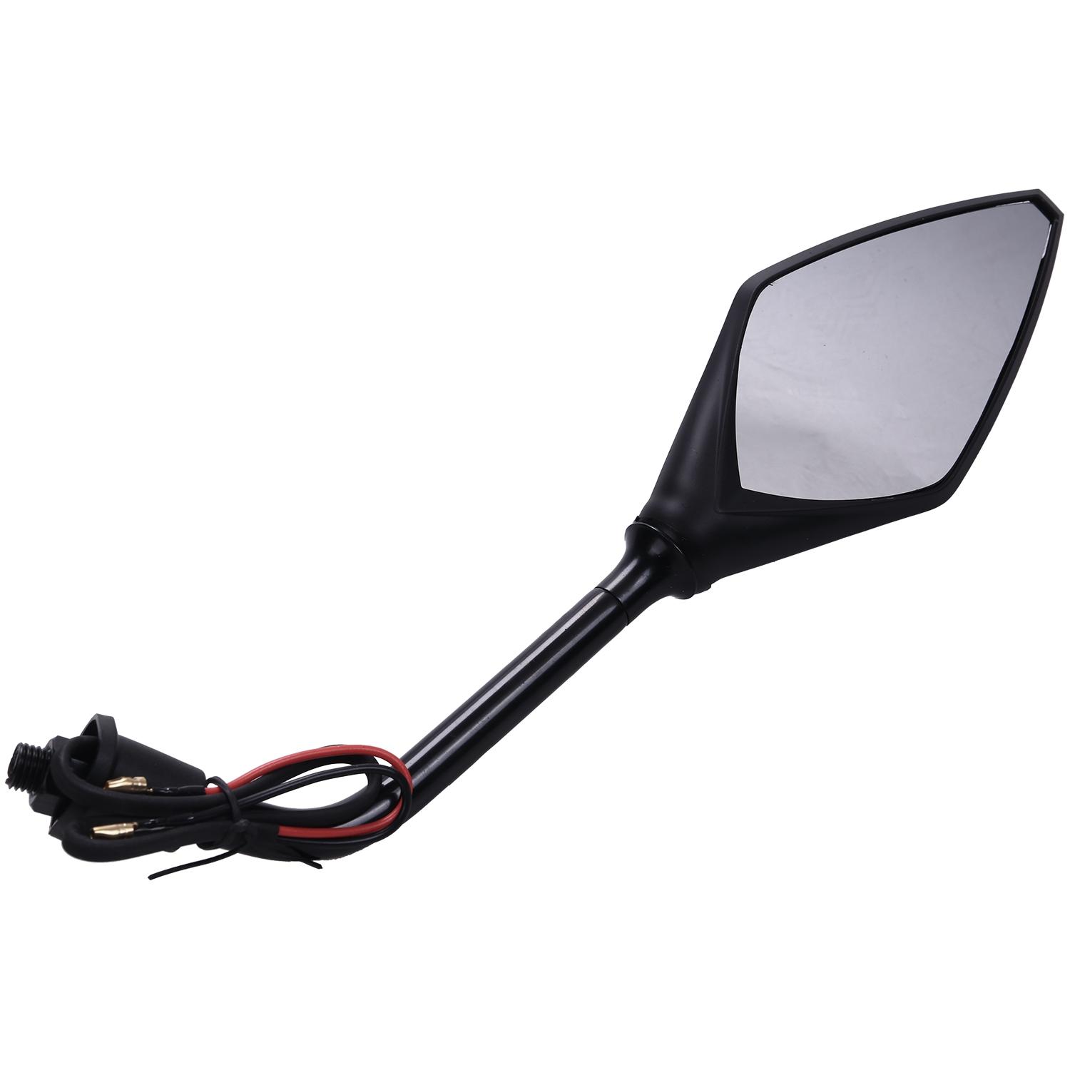 M63K-1 Pair Universal Motorcycle Led Turn Signals 5 Colors Available Motorcycle Rearview Mirrors Scooter Indicator Motorcycle Mi