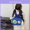 Adorable Cartoon Airplane Kids Backpack Lightweight Nylon School Bag For Ages 2 To 5