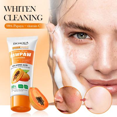 BIOAOUA Whitening Cleansing Wash Papaya Vitamin C Cleanser