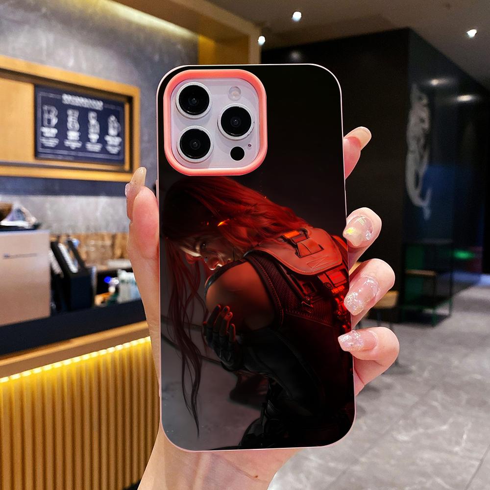 Game Delta Force Jelly Double layer Pink Mobile Phone Case for iPhone 17 16 15 14 13 12 11 Air Pro Max Plus Protective