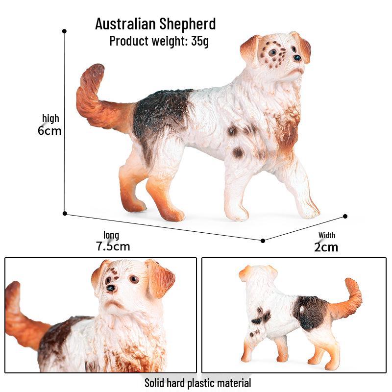 Large Shiba Inu Akita Inu Dog Figurine Model Toy Ornament