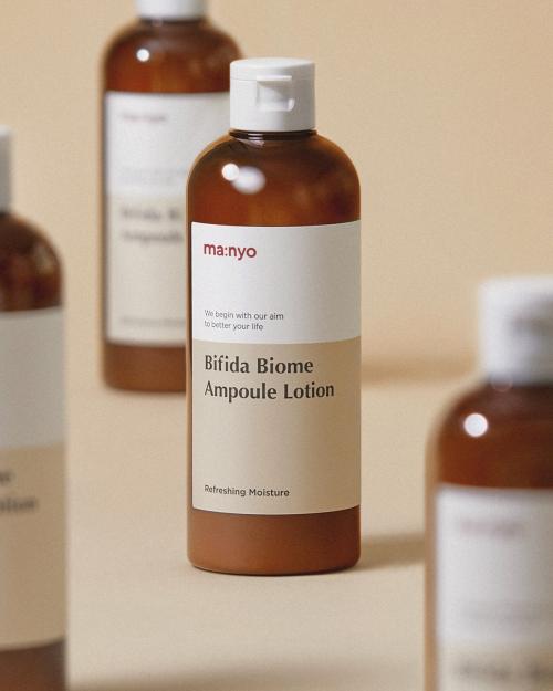 Manyo Factory Bifida Biome Ampoule Lotion (300ml x 2ea) + Bifida Skin Barrier Ampoule (16ml Gift)