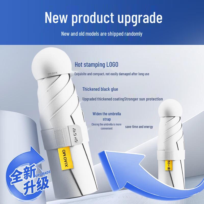 Little Demon Mini 5-Fold UV Protection Sun & Rain Umbrella