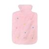 2000ML Hot Water Bottle Plush Belly Warmer Portable Hand Warmer  Winter