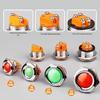 25mm Tri-Color Waterproof Metal Indicator Light