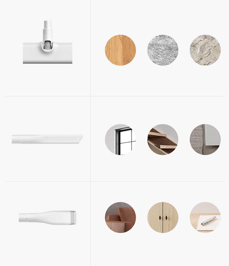 Xiaomi MIJIA Handheld Vacuum Cleaner For Home Sweeping 16000Pa Strong Cyclone Suction Multi Functional Brush Dust Catcher