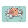 Personalized Cute Capybara Doormat Mat Anti-Slip Kitchen Bathroom Bedroom Rug Carpet 40*60cm