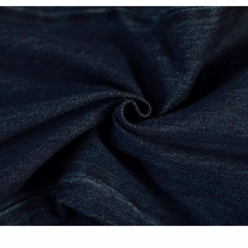 Women's Straight Leg High Waisted Spring and Autumn Elastic Jeans Loose Casual Wide Leg Pants Long Pants