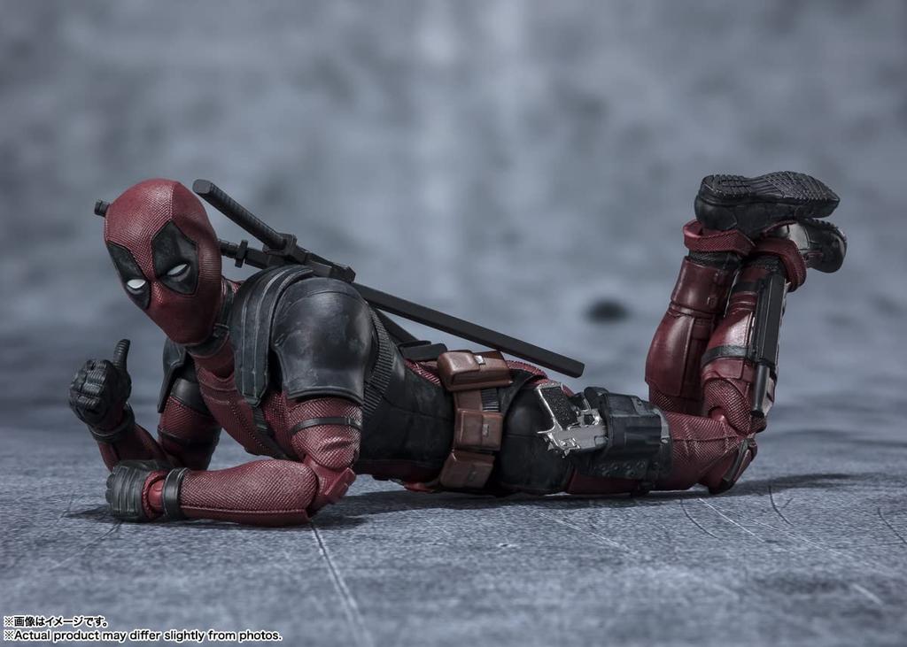 TAMASHII NATIONS Deadpool 155mm malovaná pohyblivá figurka SHFiguarts (DEADPOOL 2) Cca. ABS a PVC
