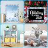 W89C Snowflake Bulletin Board Boarder Scalloped Border Trims for School Decoration