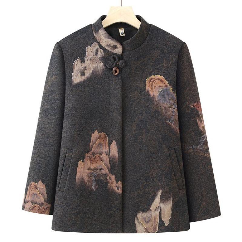 

Autumn women s coats, new tops and clothes 5XL [recommended 150-80kg] зелений