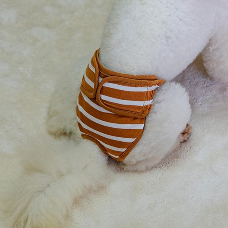 Soft Period Pants Pantie Soft Nappies Suspender for Girls Dog Reusable Doggies Period Diaper Incontinence