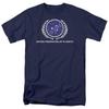Star Trek - United Federation Logo - Adult Unisex Short Sleeve T-Shirt - Blue