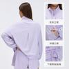 Spring new sports casual stand-up collar jacket women's loose and versatile long-sleeved sports fitness clothing top