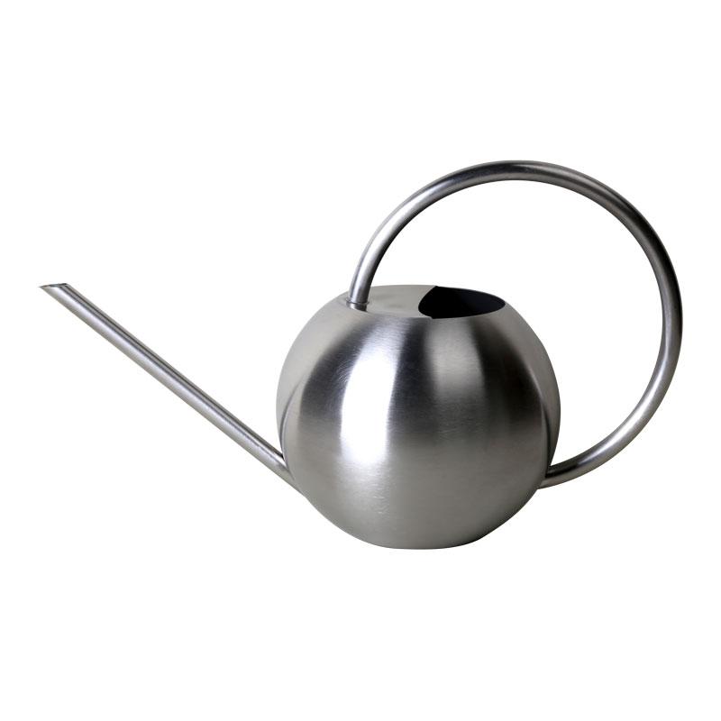 Stainless Steel Metal Round Watering Can
