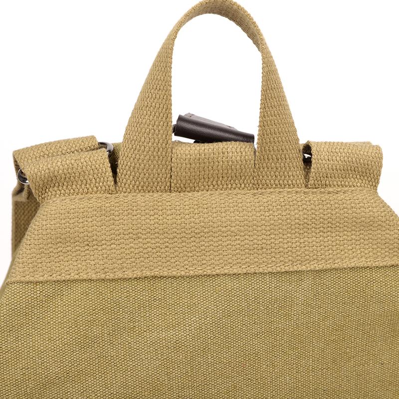 Backpack Men's Commuter Backpack Women's Large Capacity Retro Schoolbag