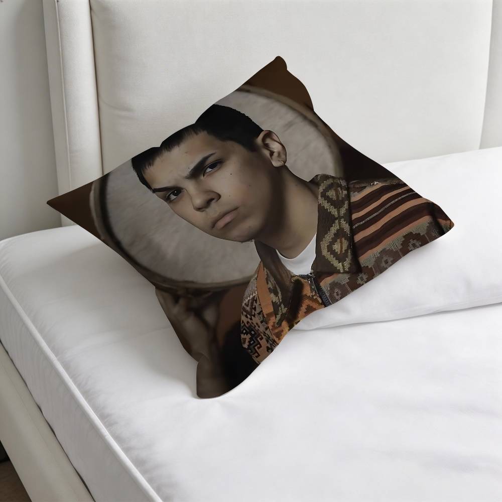 MMilo J Singer Cool Decorative Square Pillow Cover Modern Cushion Case for Living Room Bedroom