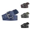 Canvas Trendy Belt For Men And Women Featuring Sturdy Iron Buckle Ideal For Use Everyday
