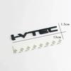 3D Metal  Letters I VTEC Logo Rear Trunk Tailgate Emblem Badge Sticker For Honda Civic Accord City Jazz CRV Insight Decals
