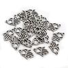 30pcs/lot No Fade 316 Stainless Steel Star Heart Fish Cat Charms Pendant for DIY Necklace Bracelet Craft Jewelry Making Findings