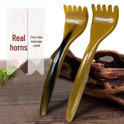 Horn Head Massage Comb - Meridian Therapy Five-Claw Itching Scratcher