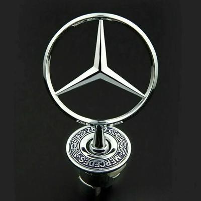 Badge voor Auto Motorkap Voorzijde Chroom Logo Motorkap Markering voor Mercedes Benz AMG W204 W205 W203 W201 W212 W213 W211 W220 W222 W223 W124