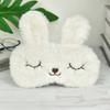 Cartoon Animal Plush Eye Mask, Light-blocking Sleep Eye Mask, Cute Home Nap Eye Mask