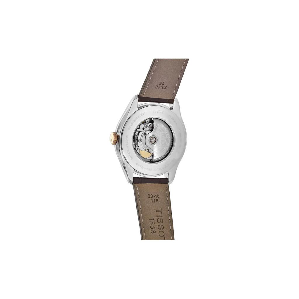 TISSOT Halo Collection Automatic Mechanical Movement Men's Watches Watch 41mm White Dial Stainless Steel Case T108.408.26.037.00