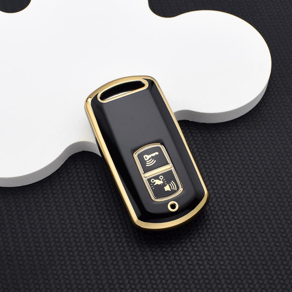 

Soft TPU Protective Cover for HONDA Motorcycle PCX 150 VARIO 125 Airblade 150 Click 150i Scoopy 2022 SH125 Key Fob Key Case